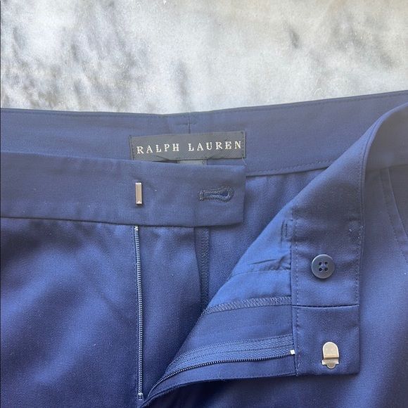 Ralph Lauren Black Label Navy Straight Leg Pants | 4 - Picture 3 of 6